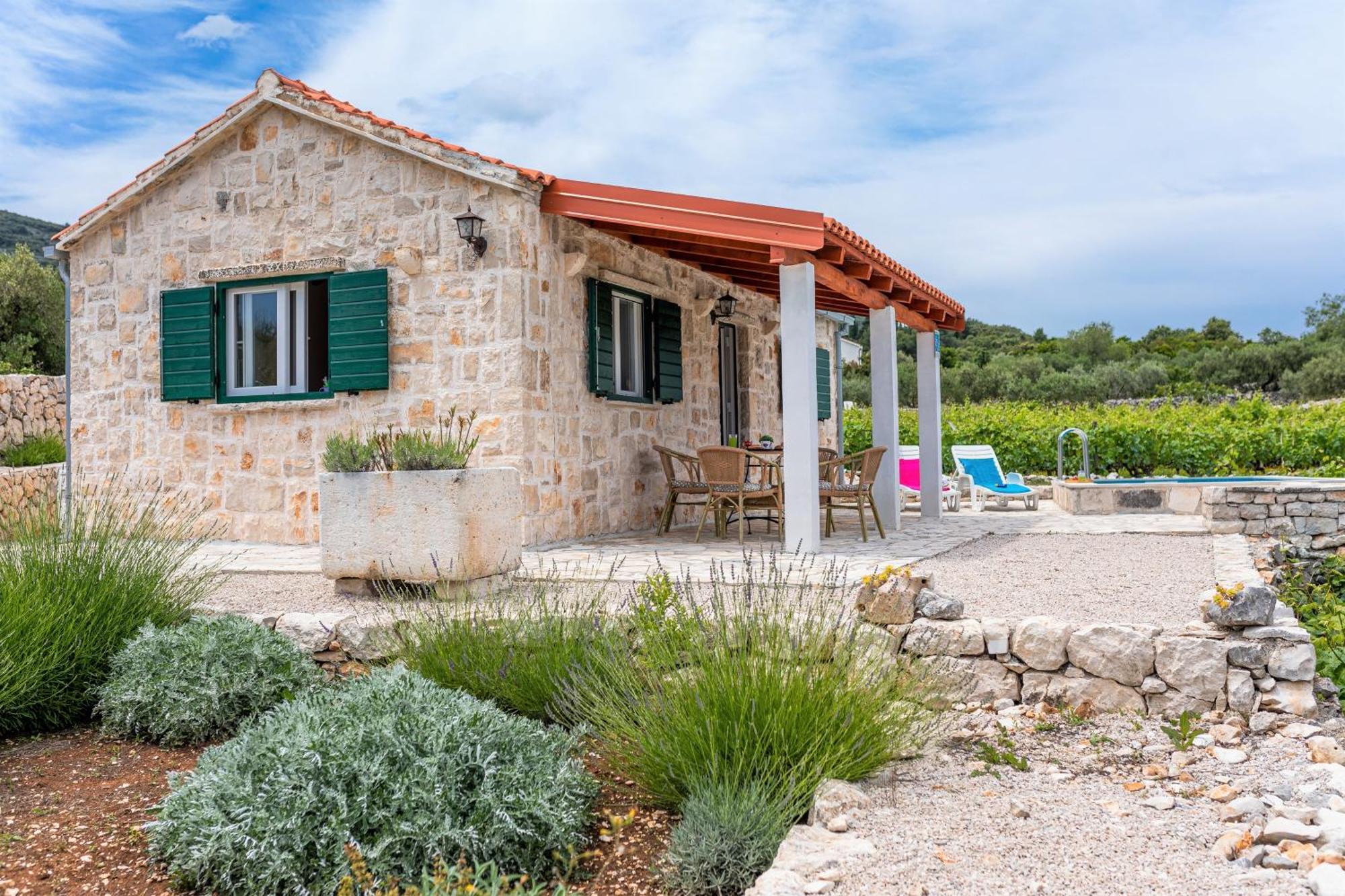 Vineyard House & Olive Grove House Villa Račišće Екстериор снимка