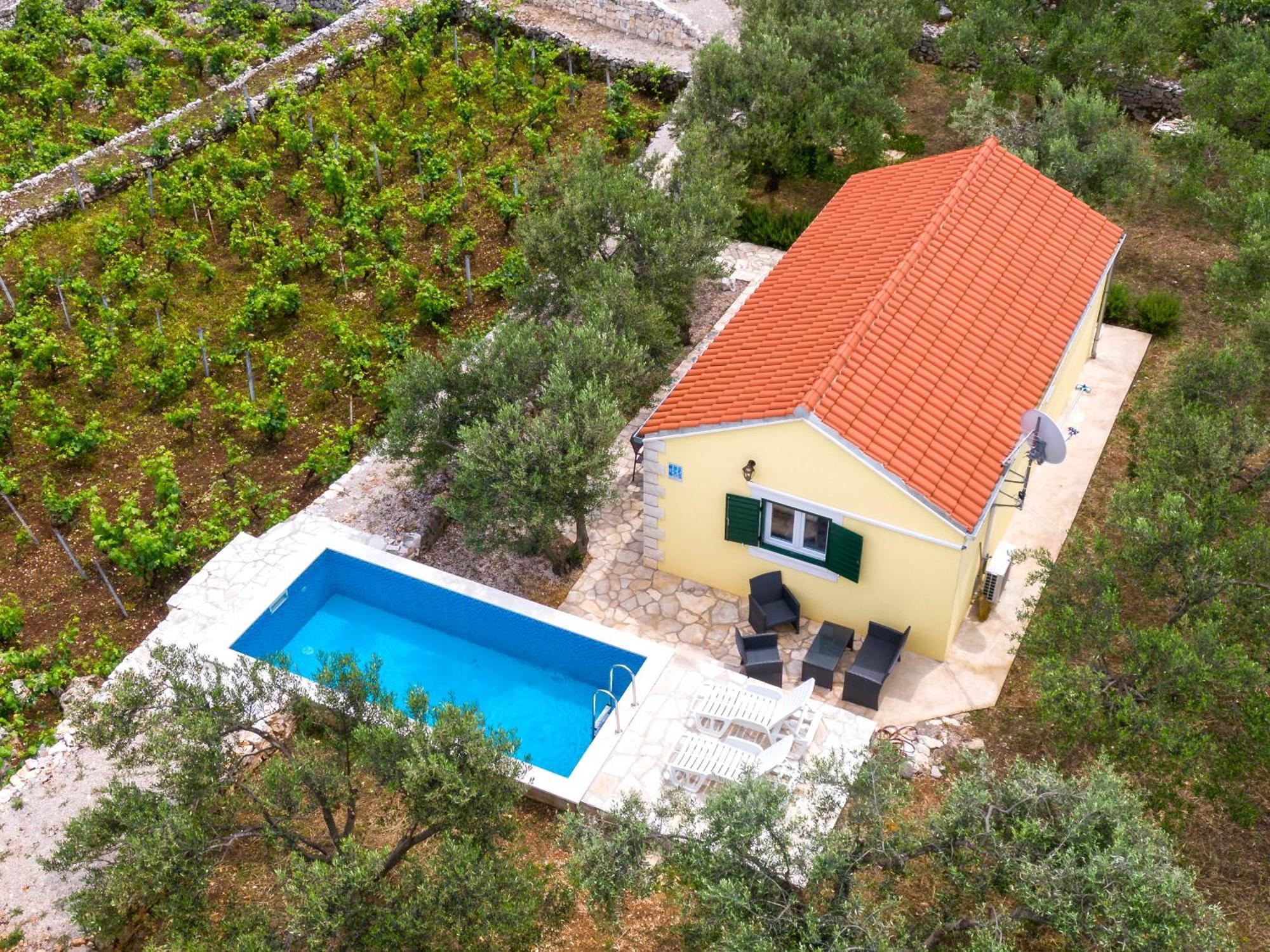 Vineyard House & Olive Grove House Villa Račišće Екстериор снимка