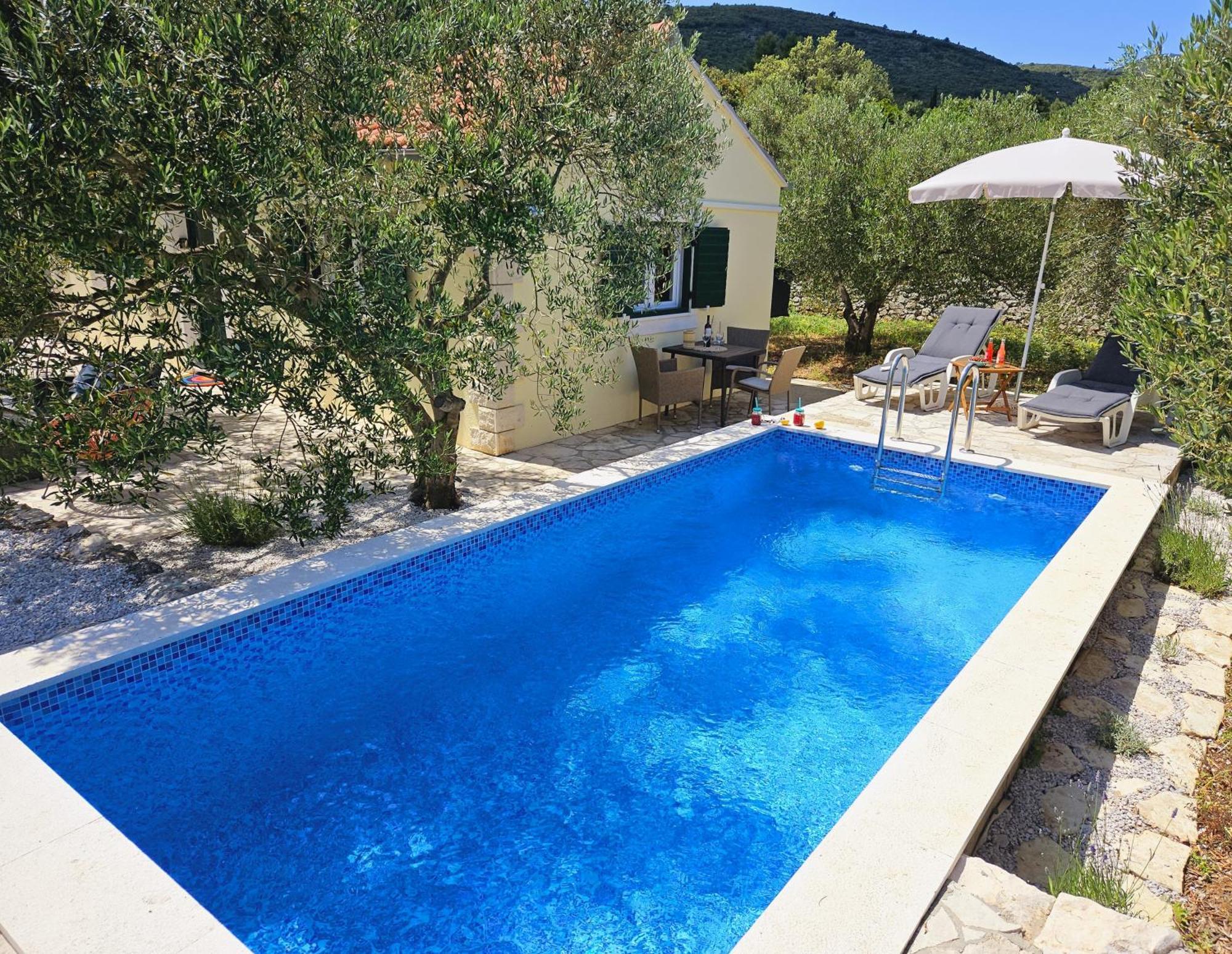 Vineyard House & Olive Grove House Villa Račišće Екстериор снимка